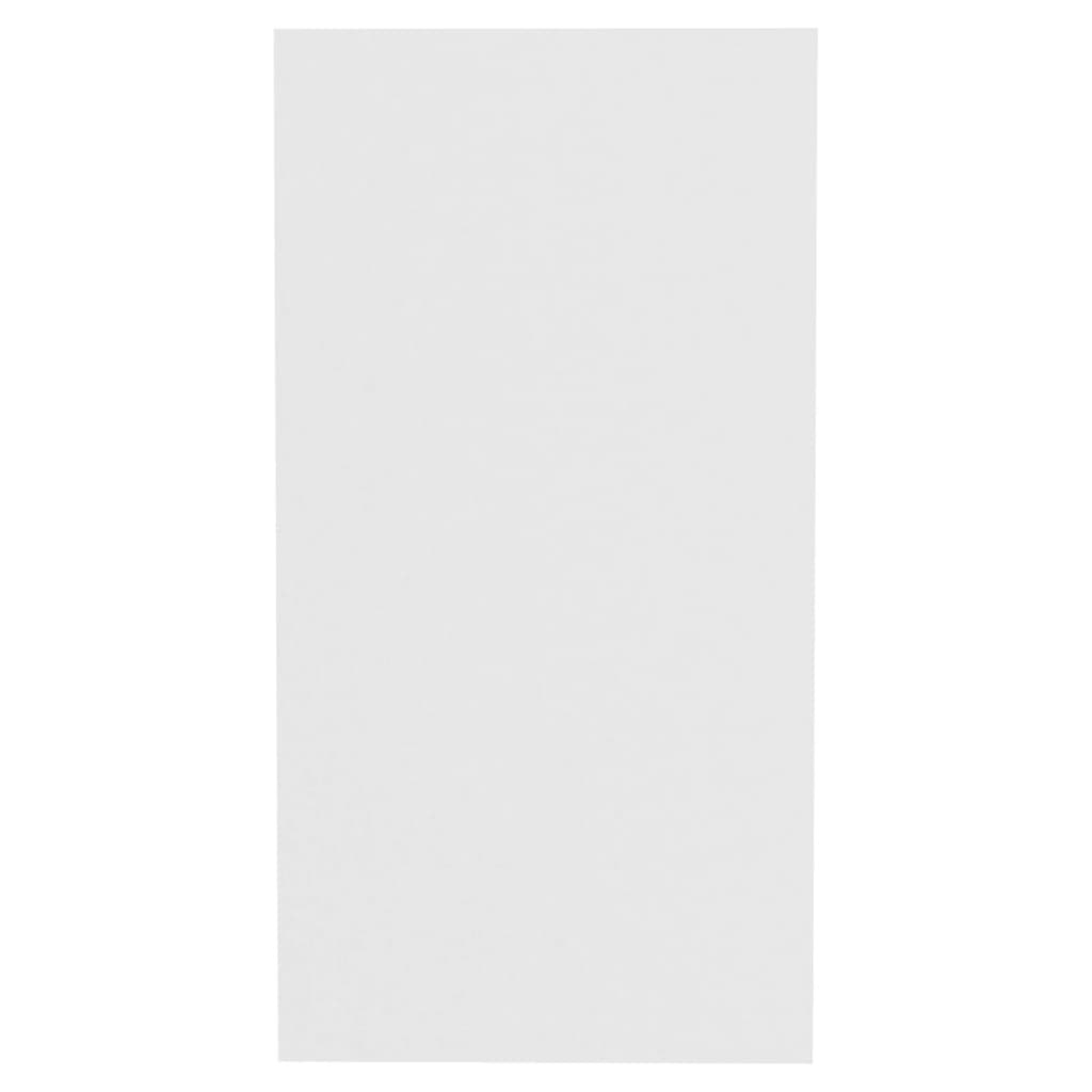 VidaXL Bijzettafel 50x26x50 cm bewerkt hout wit