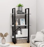 VidaXL Opbergrek 60x30x105 cm bewerkt hout betongrijs