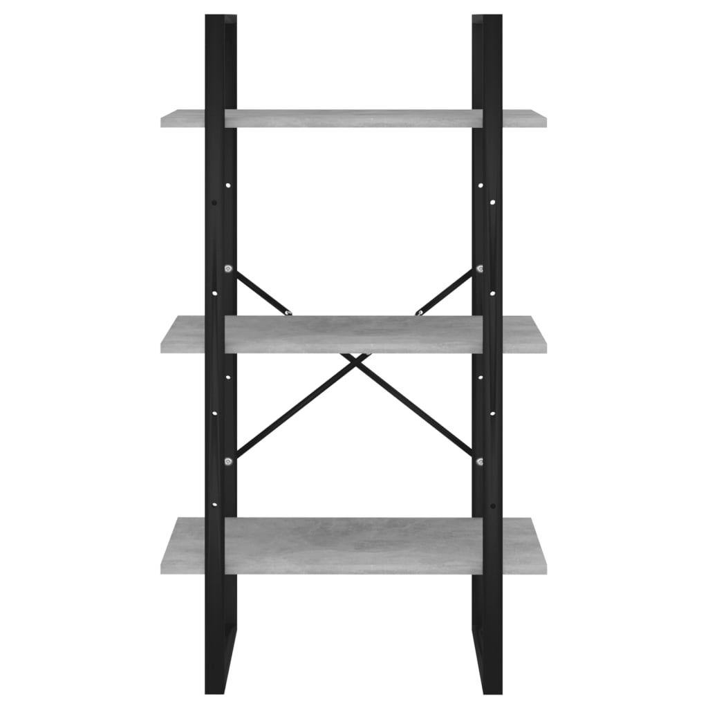 VidaXL Opbergrek 60x30x105 cm bewerkt hout betongrijs