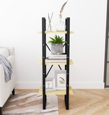 VidaXL Boekenkast met 3 schappen 40x30x105 cm massief grenenhout
