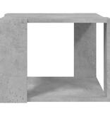 VidaXL Salontafel 40x40x30 cm bewerkt hout betongrijs