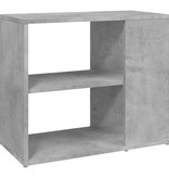 VidaXL Bijzetkast 60x30x50 cm bewerkt hout betongrijs