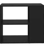 VidaXL Bijzetkast 60x30x50 cm bewerkt hout zwart