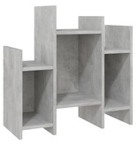 VidaXL Bijzetkast 60x26x60 cm bewerkt hout betongrijs