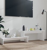 VidaXL Tv-meubel 180x30x43 cm bewerkt hout wit