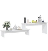 VidaXL Tv-meubel 180x30x43 cm bewerkt hout wit