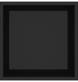 VidaXL Tv-wandmeubel 102x35x35 cm bewerkt hout hoogglans zwart