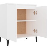 VidaXL Dressoir 60x35x70 cm bewerkt hout wit