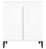 VidaXL Dressoir 60x35x70 cm bewerkt hout wit