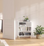 VidaXL Dressoir 57x35x70 cm bewerkt hout wit