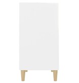 VidaXL Dressoir 57x35x70 cm bewerkt hout wit