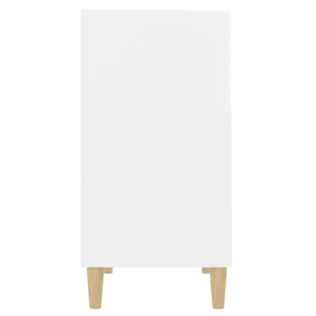VidaXL Dressoir 57x35x70 cm bewerkt hout wit