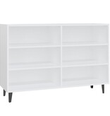 VidaXL Dressoir 103,5x35x70 cm spaanplaat wit