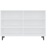 VidaXL Dressoir 103,5x35x70 cm spaanplaat wit