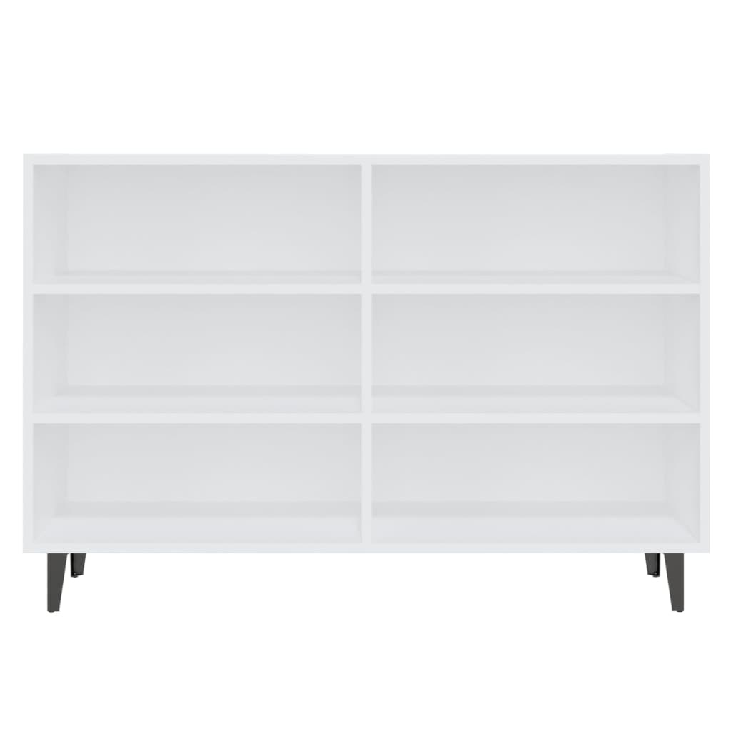 VidaXL Dressoir 103,5x35x70 cm spaanplaat wit