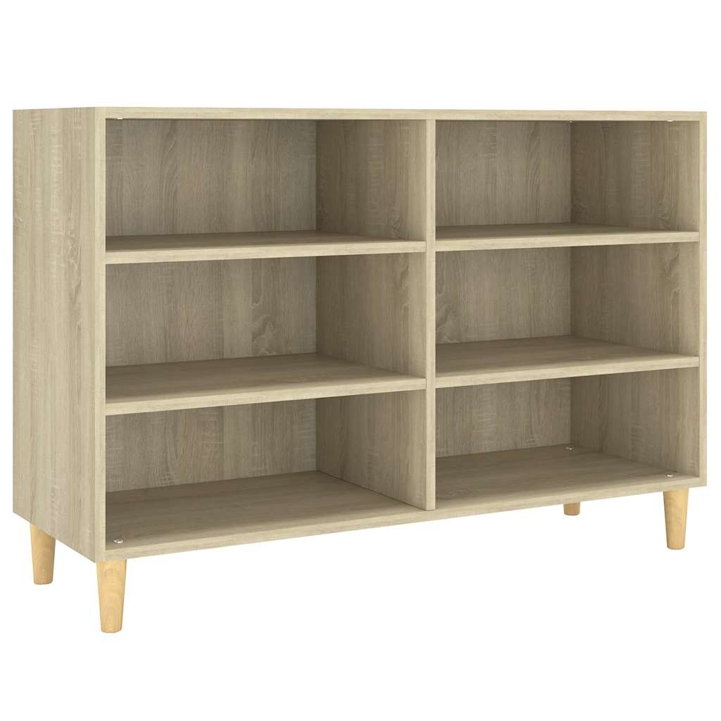VidaXL Dressoir 103,5x35x70 cm bewerkt hout sonoma eikenkleurig