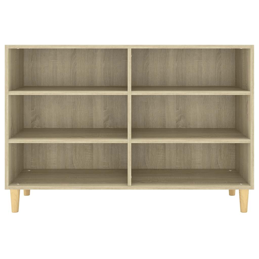 VidaXL Dressoir 103,5x35x70 cm bewerkt hout sonoma eikenkleurig