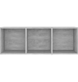 VidaXL Tv-meubel 107x35x37 cm bewerkt hout betongrijs