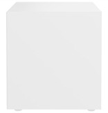 VidaXL Tv-meubel 37x35x37 cm bewerkt hout wit