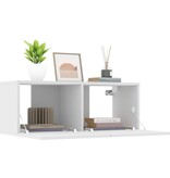VidaXL Tv-meubels 2 st 80x30x30 cm bewerkt hout wit