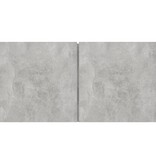 VidaXL Tv-hangmeubelen 2 st 60x30x30 cm betongrijs