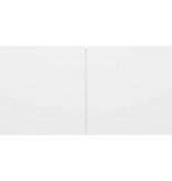 VidaXL TV-hangkasten 3 st 60x30x30 cm wit