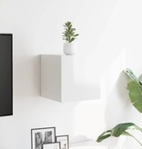VidaXL Tv-wandmeubel 30,5x30x30 cm hoogglans wit