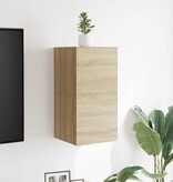 VidaXL Tv-wandmeubelen 2 st 30,5x30x30 cm sonoma eikenkleurig