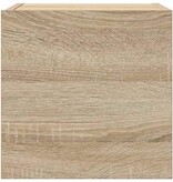 VidaXL Tv-wandmeubelen 2 st 30,5x30x30 cm sonoma eikenkleurig