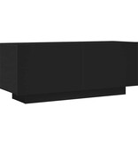 VidaXL Tv-meubel 100x35x40 cm bewerkt hout zwart