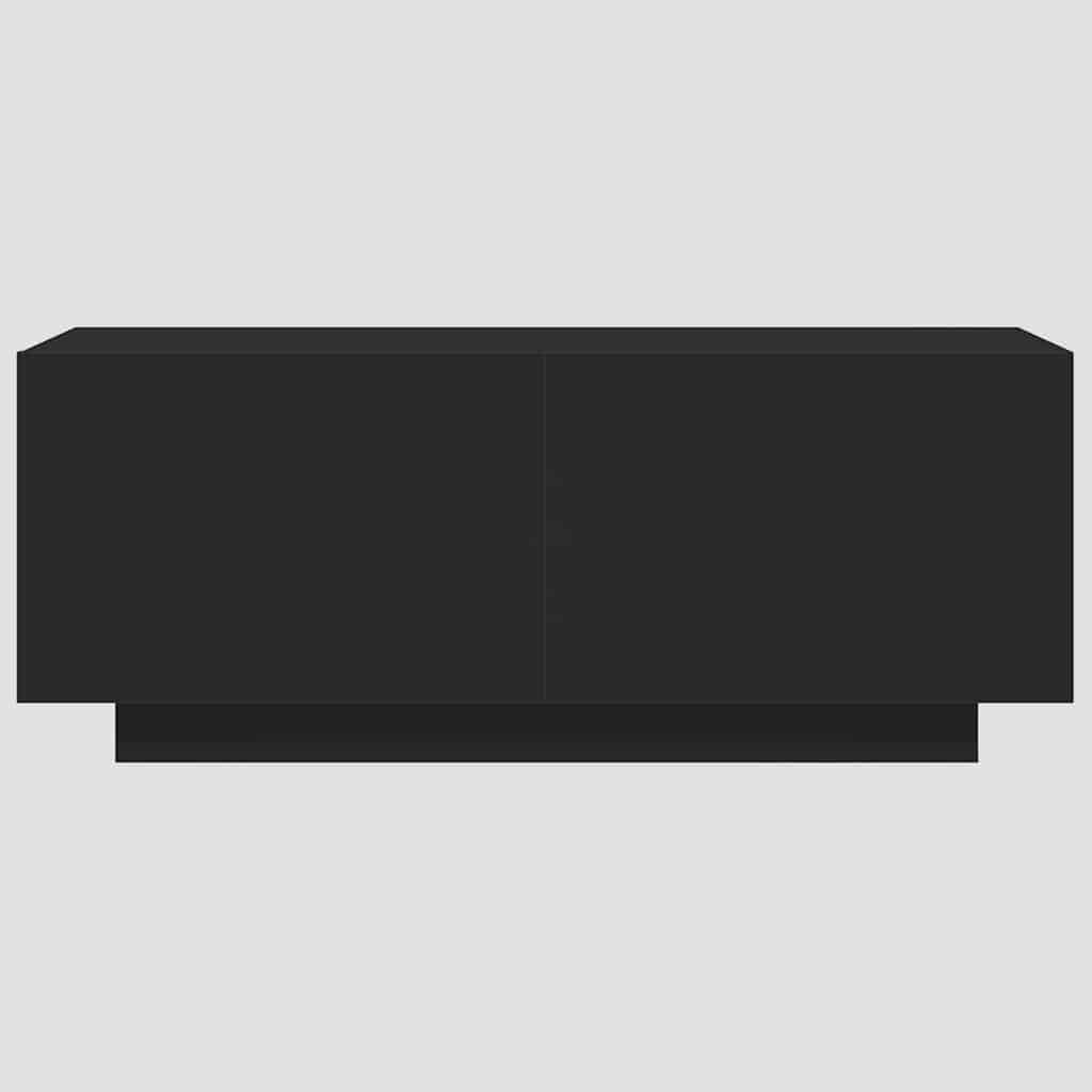 VidaXL Tv-meubel 100x35x40 cm bewerkt hout zwart