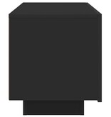 VidaXL Tv-meubel 100x35x40 cm bewerkt hout zwart