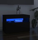 VidaXL Tv-meubel met LED-verlichting 60x35x40 cm zwart