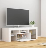 VidaXL Tv-meubel met LED-verlichting 120x35x40 cm wit