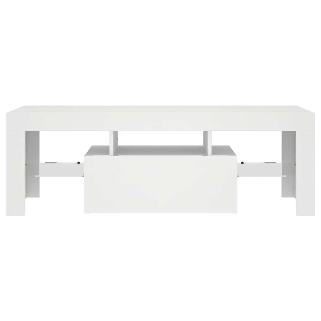 VidaXL Tv-meubel met LED-verlichting 120x35x40 cm wit