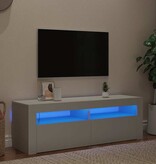 VidaXL Tv-meubel met LED-verlichting 120x35x40 cm wit