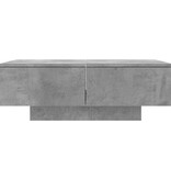 VidaXL Salontafel 90x60x31 cm spaanplaat betongrijs