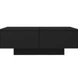 VidaXL Salontafel 90x60x31 cm spaanplaat zwart