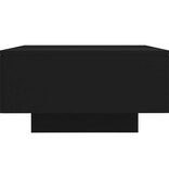 VidaXL Salontafel 90x60x31 cm spaanplaat zwart