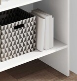 VidaXL Boekenkast 60x35x180 cm bewerkt hout wit