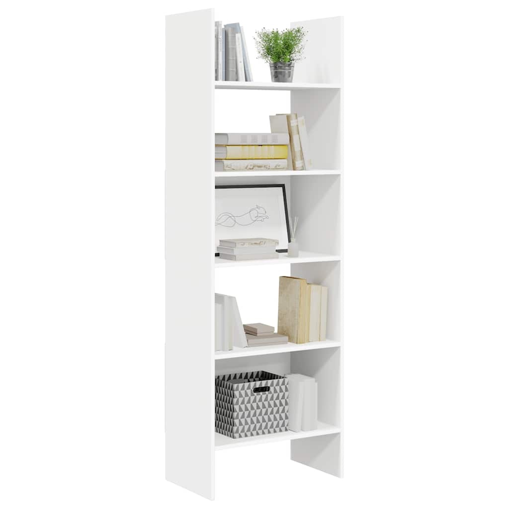 VidaXL Boekenkast 60x35x180 cm bewerkt hout wit
