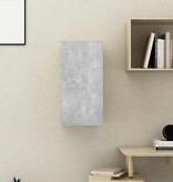 VidaXL Tv-meubel 30,5x30x60 cm bewerkt hout betongrijs