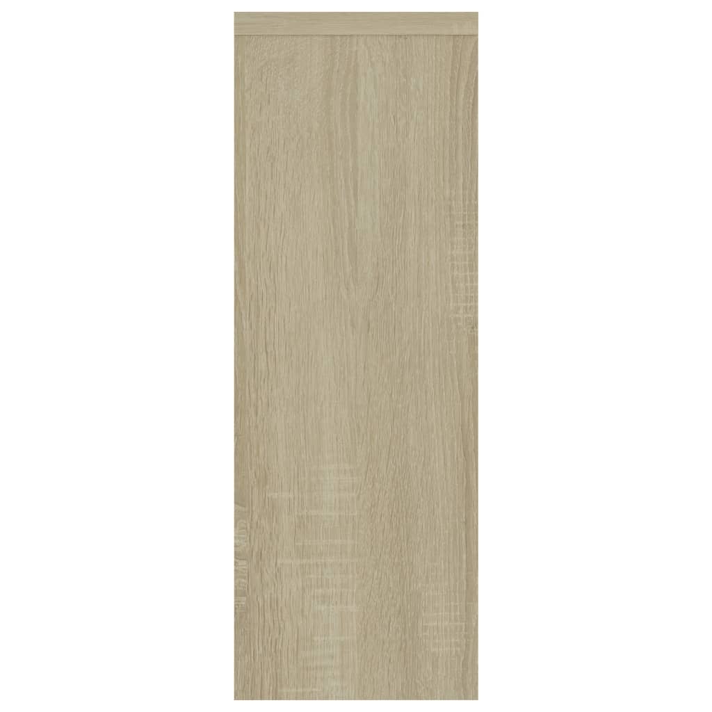 VidaXL Wandschap 45,1x16x45,1 cm bewerkt hout sonoma eikenkleurig