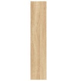 VidaXL Wandschap 90x16x78 cm spaanplaat sonoma eikenkleurig