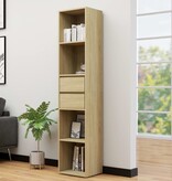 VidaXL Boekenkast 36x30x171 cm spaanplaat sonoma eikenkleurig