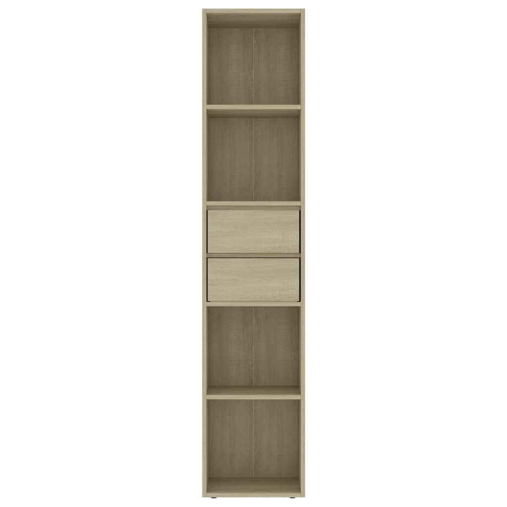 VidaXL Boekenkast 36x30x171 cm spaanplaat sonoma eikenkleurig