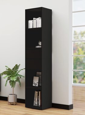 VidaXL Boekenkast 36x30x171 cm bewerkt hout zwart