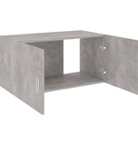 VidaXL Hangkast 80x39x40 cm bewerkt hout betongrijs