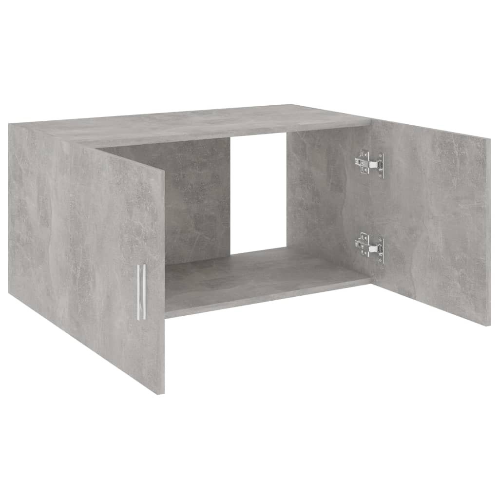 VidaXL Hangkast 80x39x40 cm bewerkt hout betongrijs