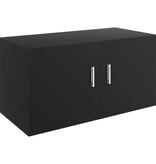 VidaXL Hangkast 80x39x40 cm bewerkt hout zwart